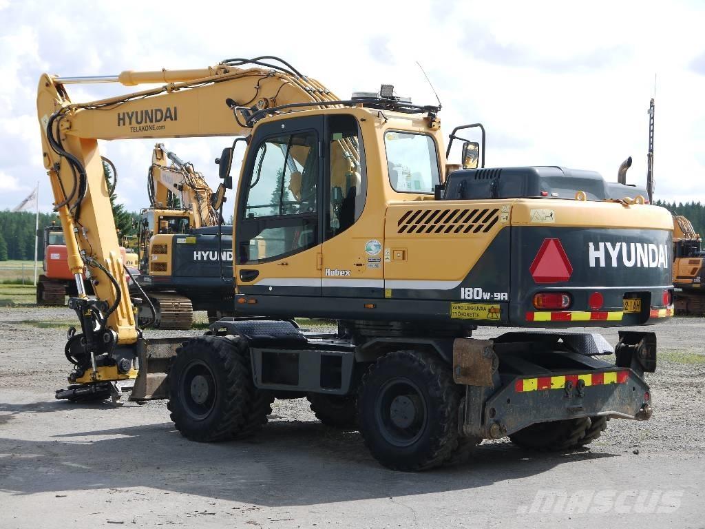 Hyundai R 180 W-9A Hjulgrävare