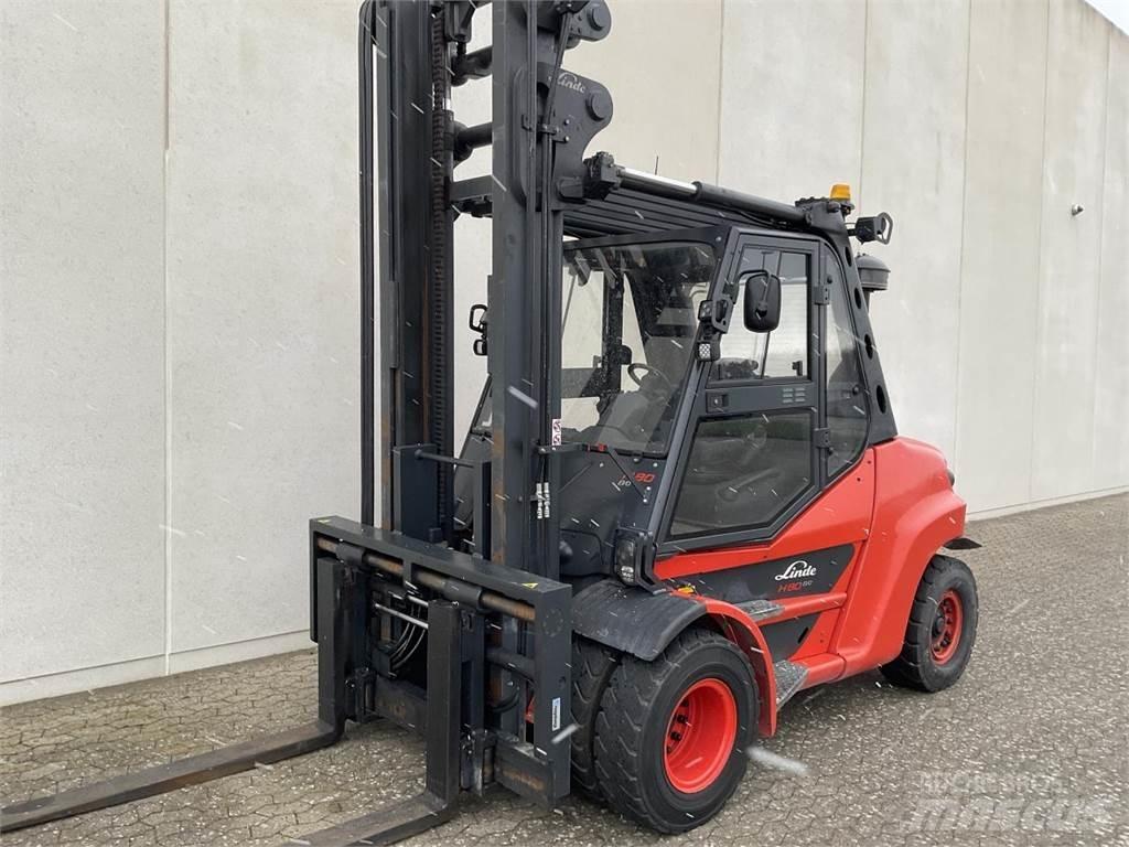 Linde H80D-03/900 Dieselmotviktstruckar