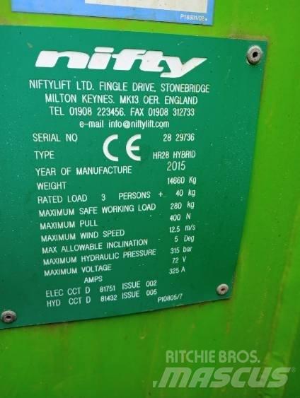 Niftylift HR 28 Bomliftar