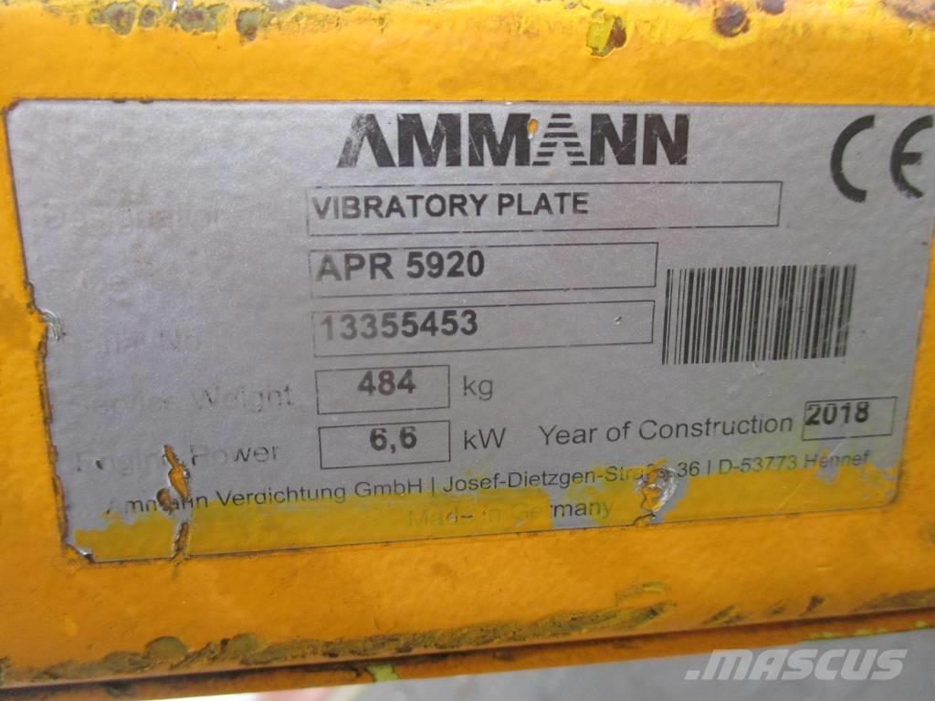Ammann APR 5920 Markvibratorer