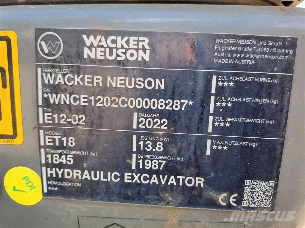 Wacker Neuson ET18 Bandgrävare