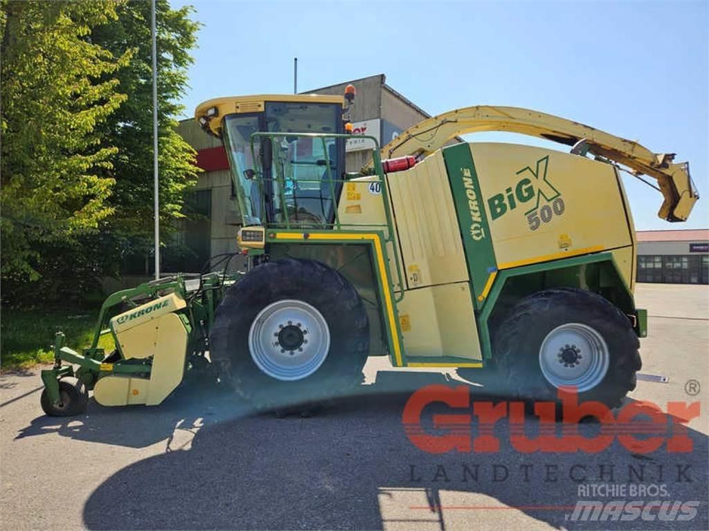 Krone Big X 500 Självgående fälthackar