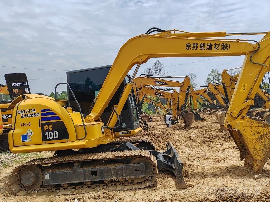Komatsu PC 100 Bandgrävare