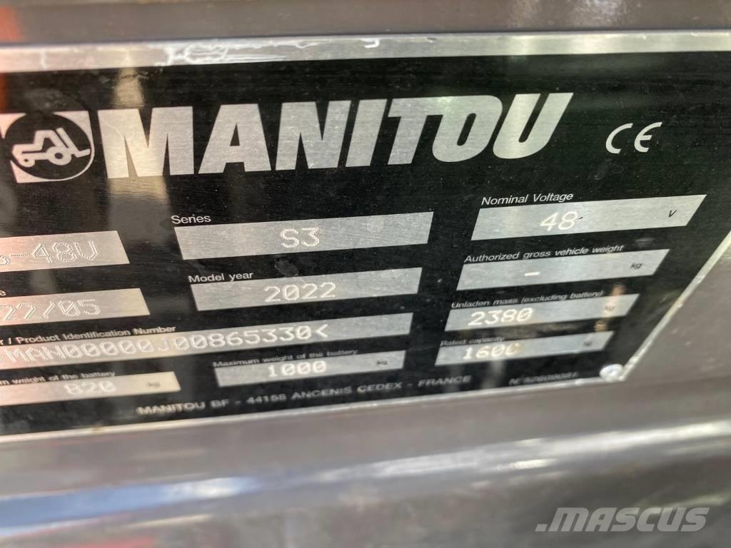 Manitou ME 316 Elmotviktstruckar