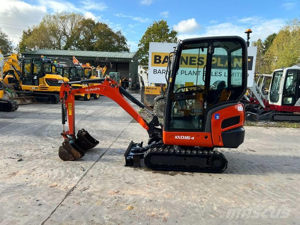 Kubota KX 016-4 Minigrävare < 7t