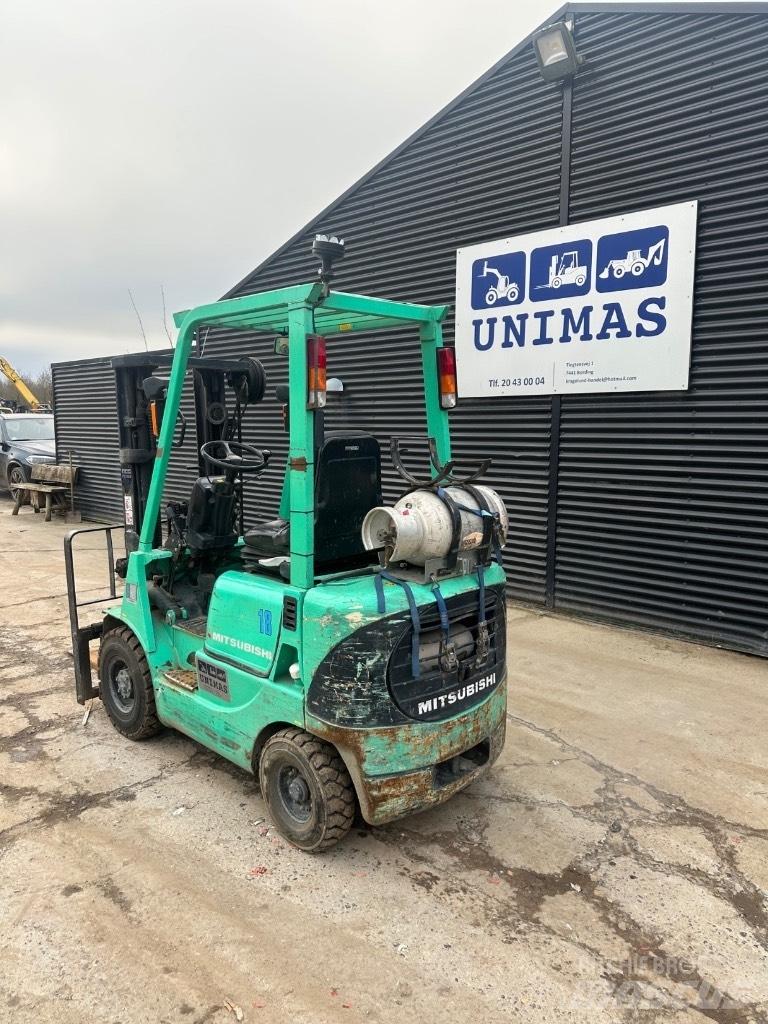 Mitsubishi FG18 Gasolmotviktstruckar