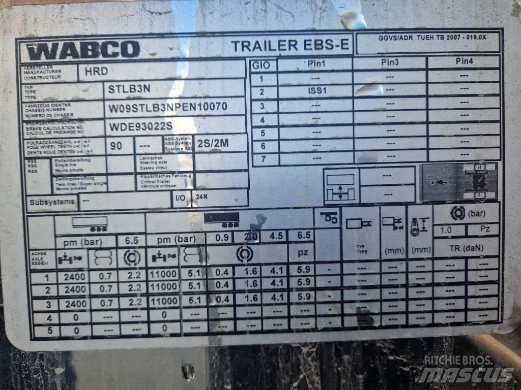 HRD Semitrailer Övriga Trailers