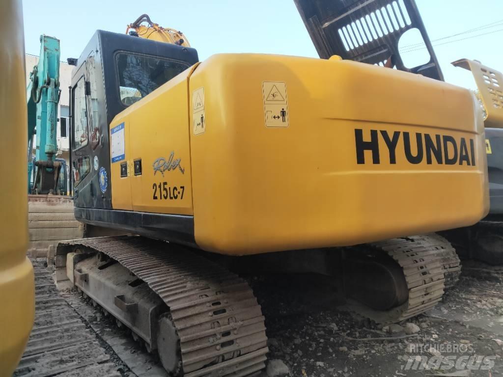 Hyundai R215-7 Bandgrävare