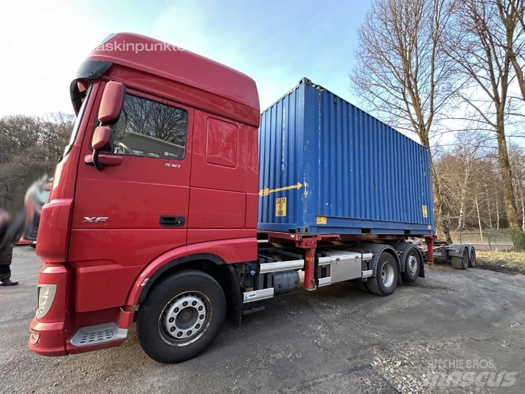 DAF XF 530 Växelflak-/Containerbilar