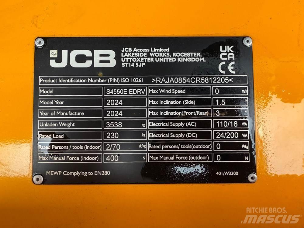 JCB S4550E Saxliftar