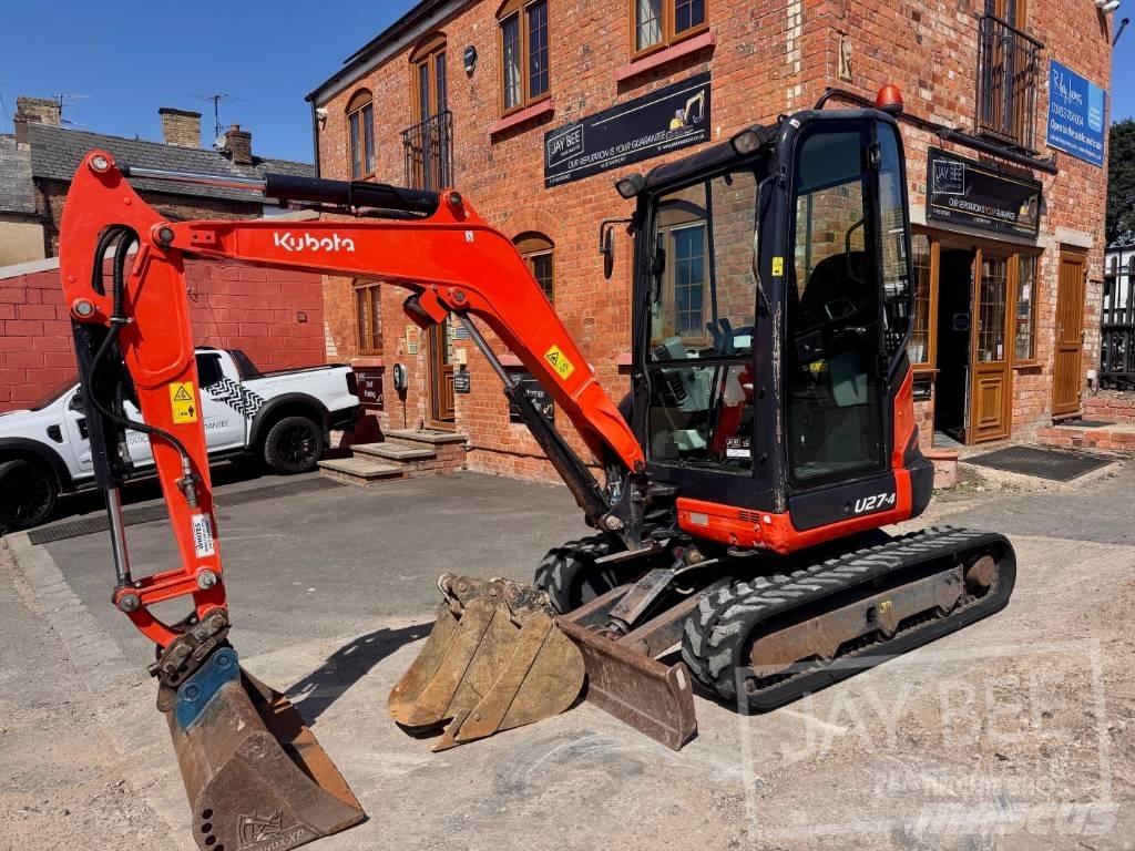 Kubota U 27-4 Minigrävare < 7t