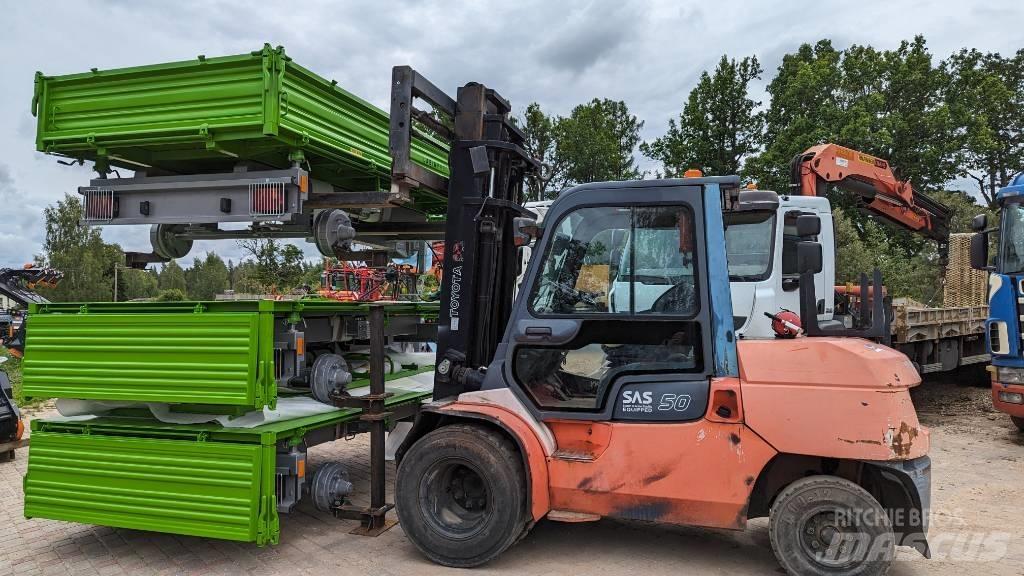 Toyota 7 FD A 50 Dieselmotviktstruckar