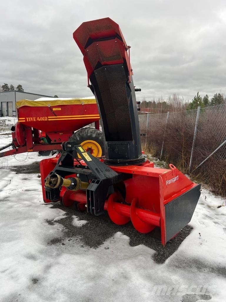 Fransgård S-255 Snöslungor och -fräsar