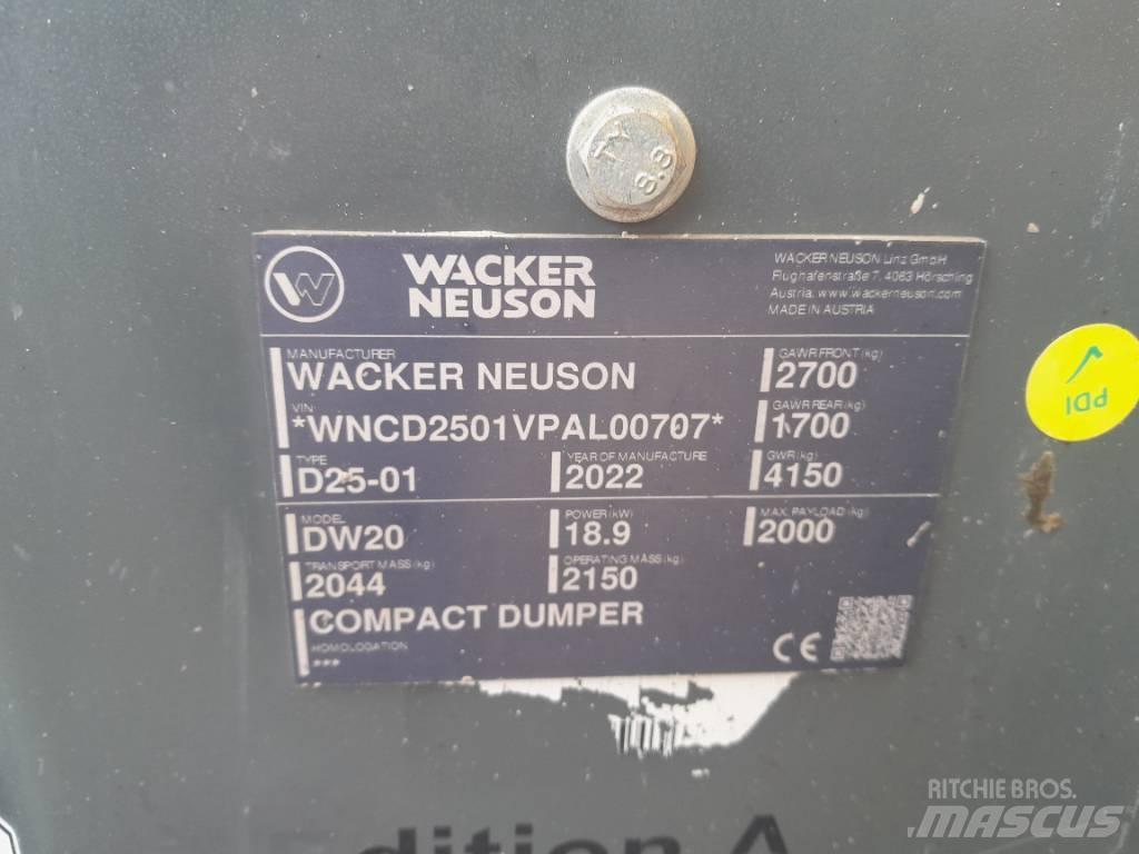 Wacker Neuson DW 20 Minidumprar