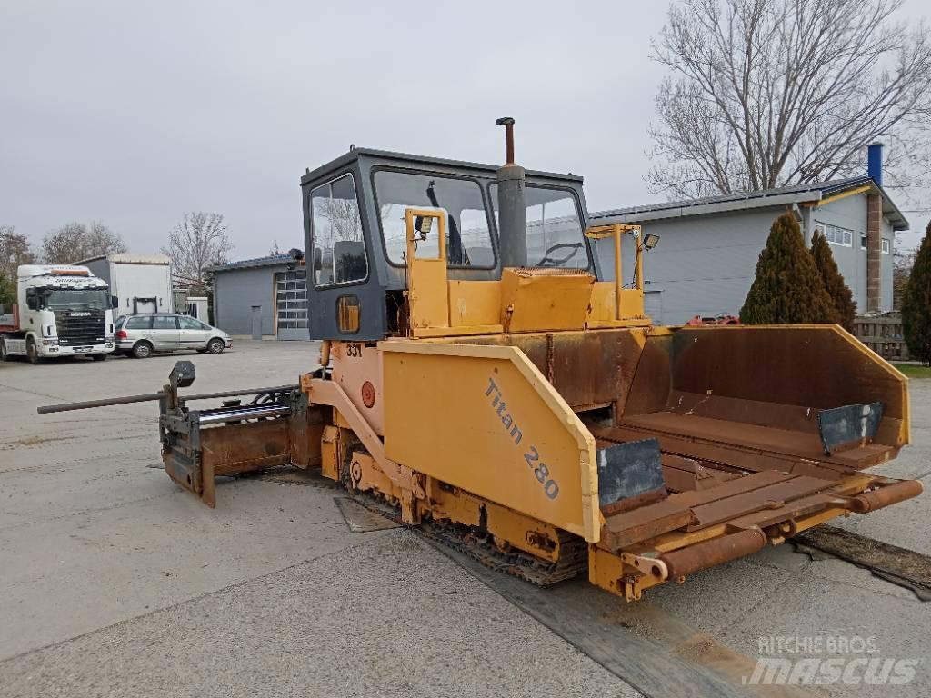 ABG Titan 280 Asfaltsläggningsmaskiner