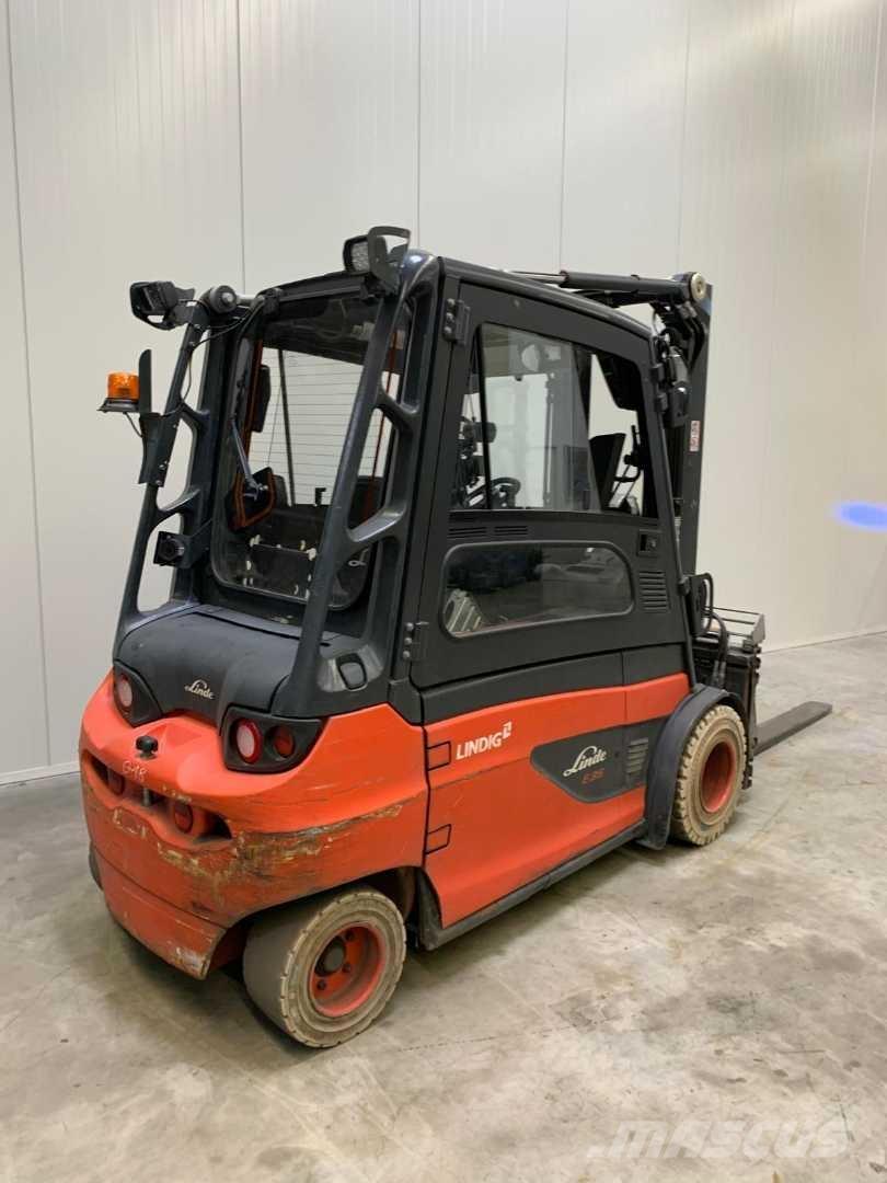 Linde E35L Elmotviktstruckar