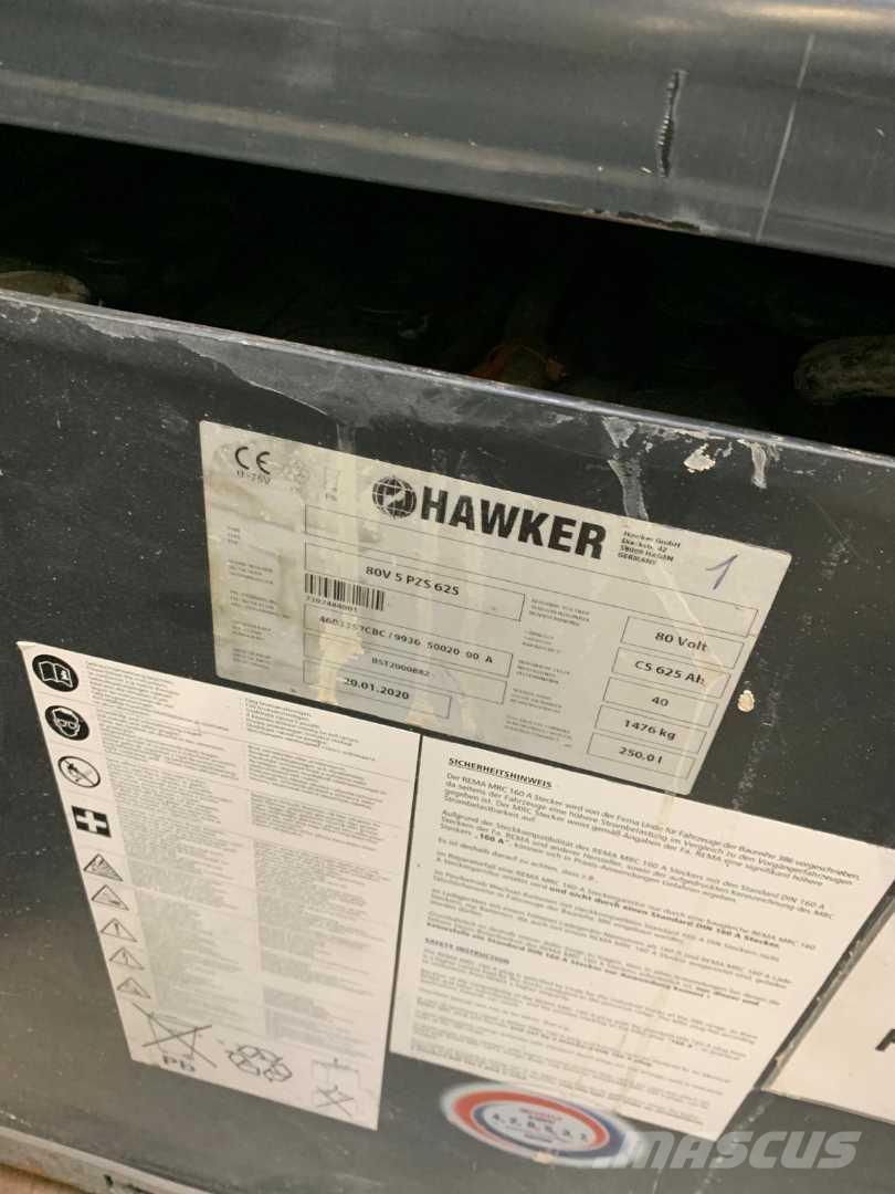 Linde E35L Elmotviktstruckar