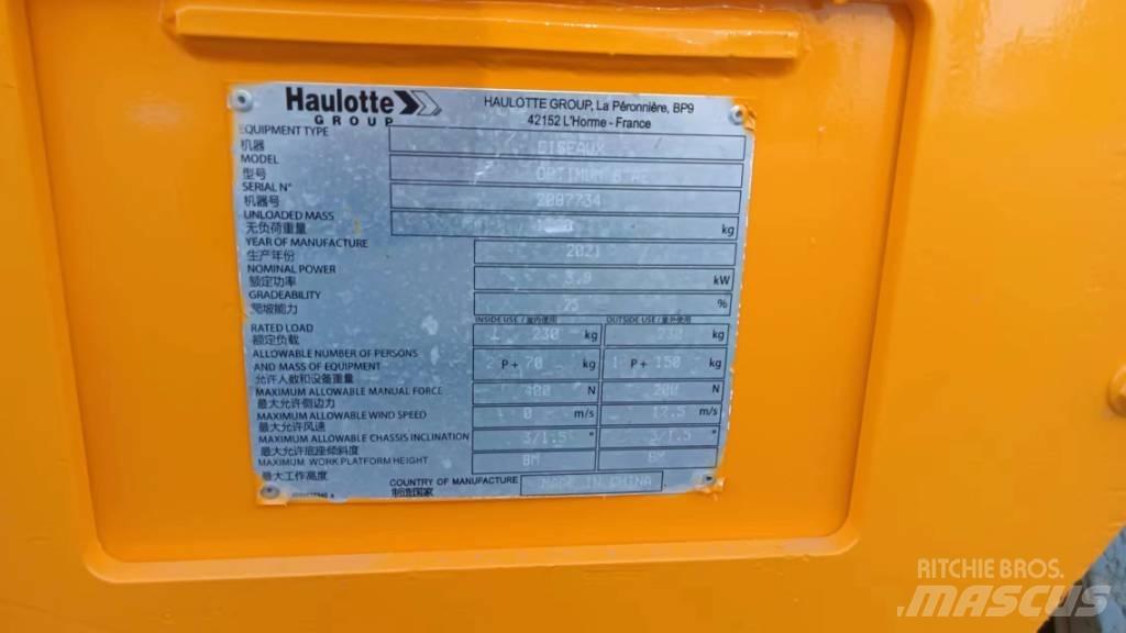 Haulotte OPTIMUM 8 Saxliftar