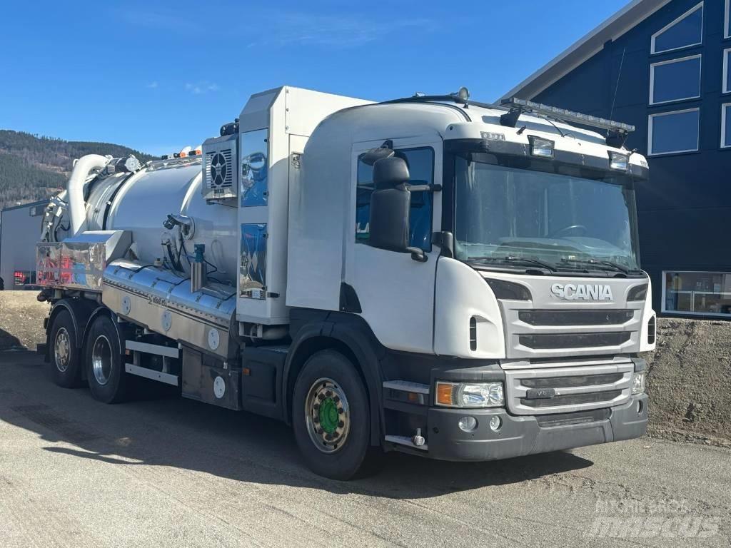 Scania P 400 Slamsugningsbil