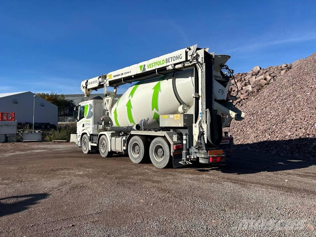 Scania P 500 XT 8x4 Cementbil