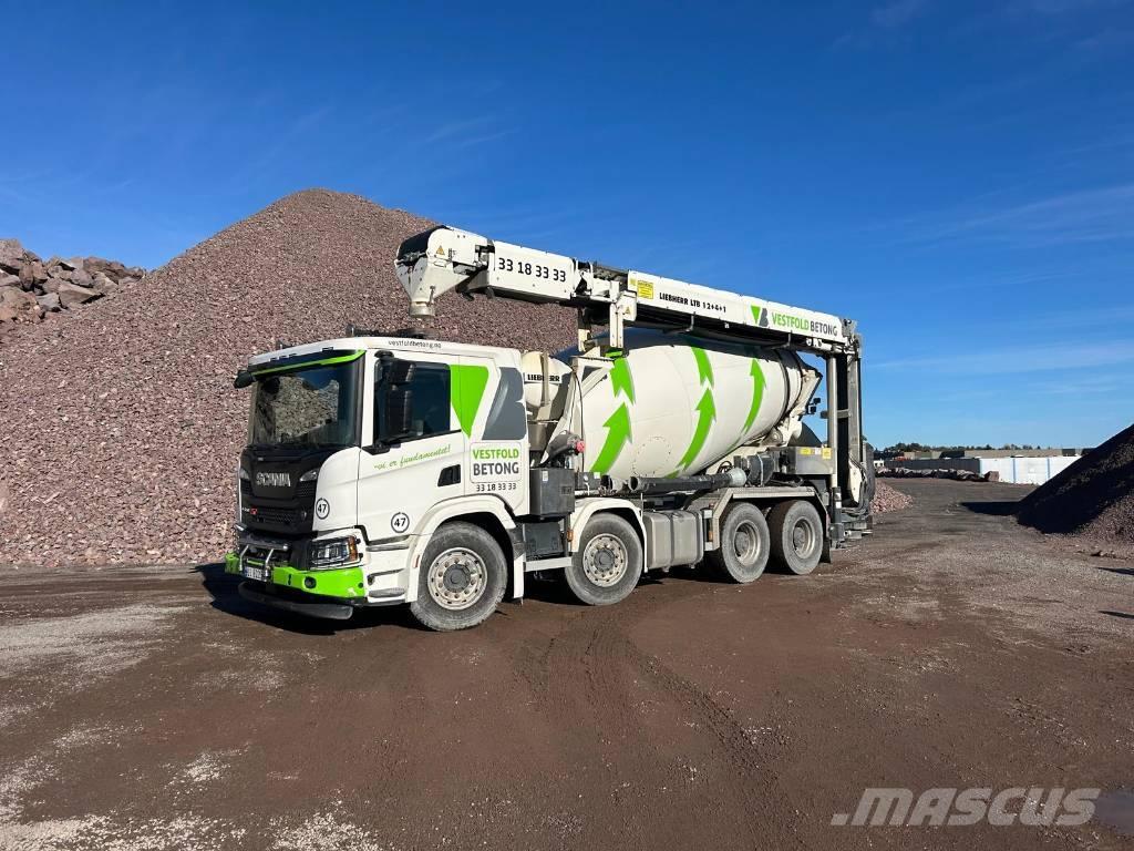 Scania P 500 XT 8x4 Cementbil