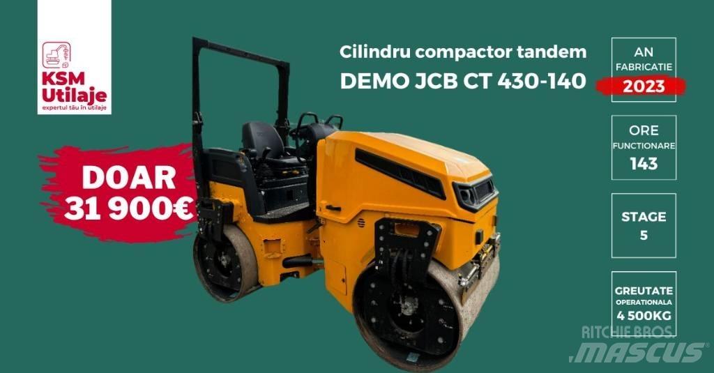 JCB CT430-140 Tvåvalsvältar