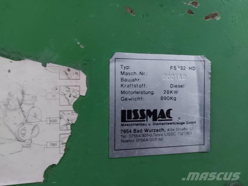 Lissmac FS 32 HD Bergs- och betongsågar