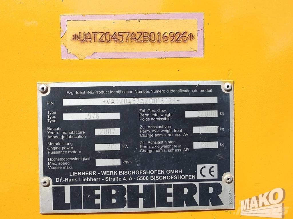 Liebherr L 576 Hjullastare