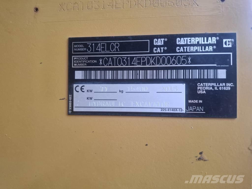 CAT 314 E LCR Bandgrävare