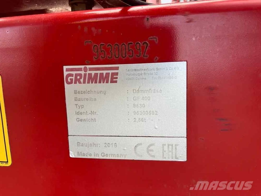 Grimme GF 400 Potatisodlingsutrustning - Övrigt