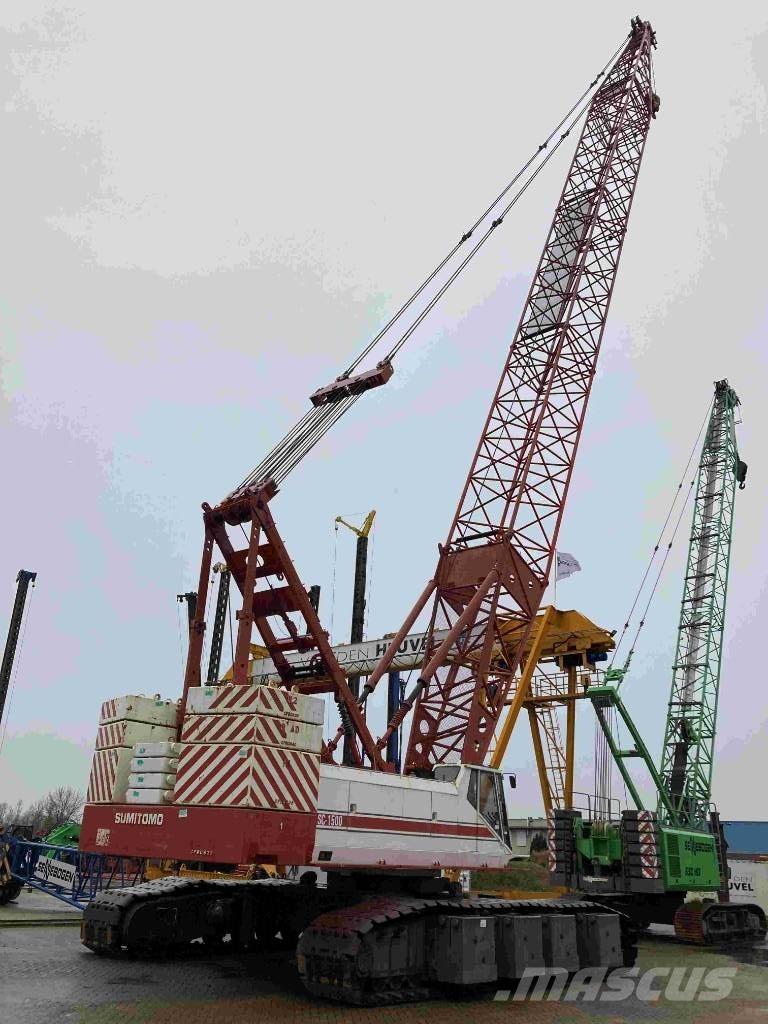 Sumitomo SC1500 Bangående Kranar