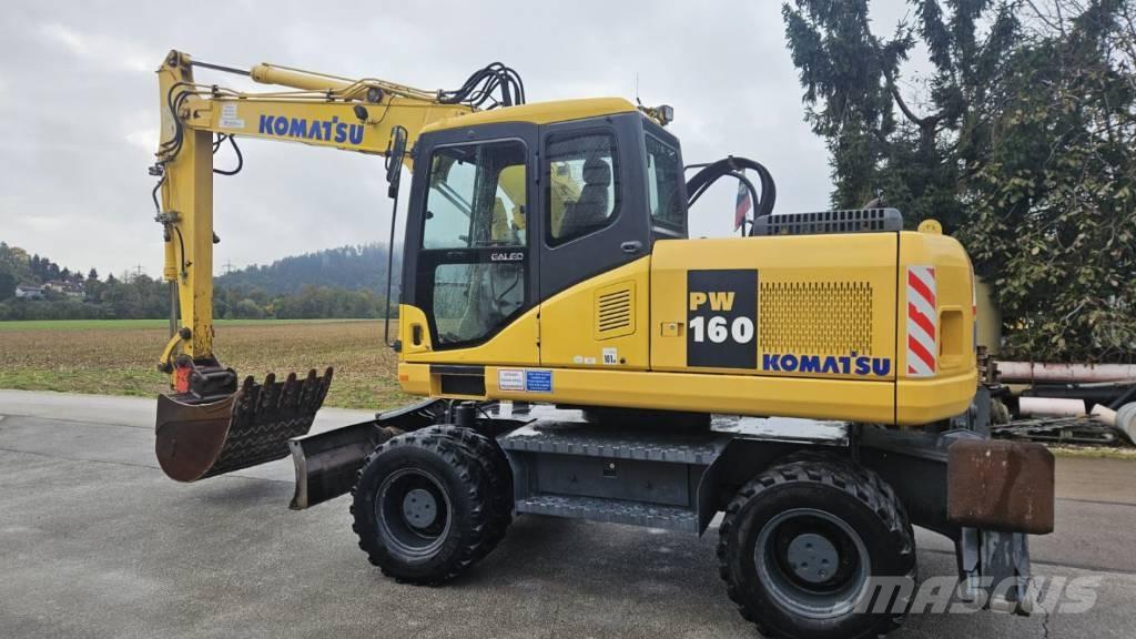 Komatsu PW 160-7K Hjulgrävare