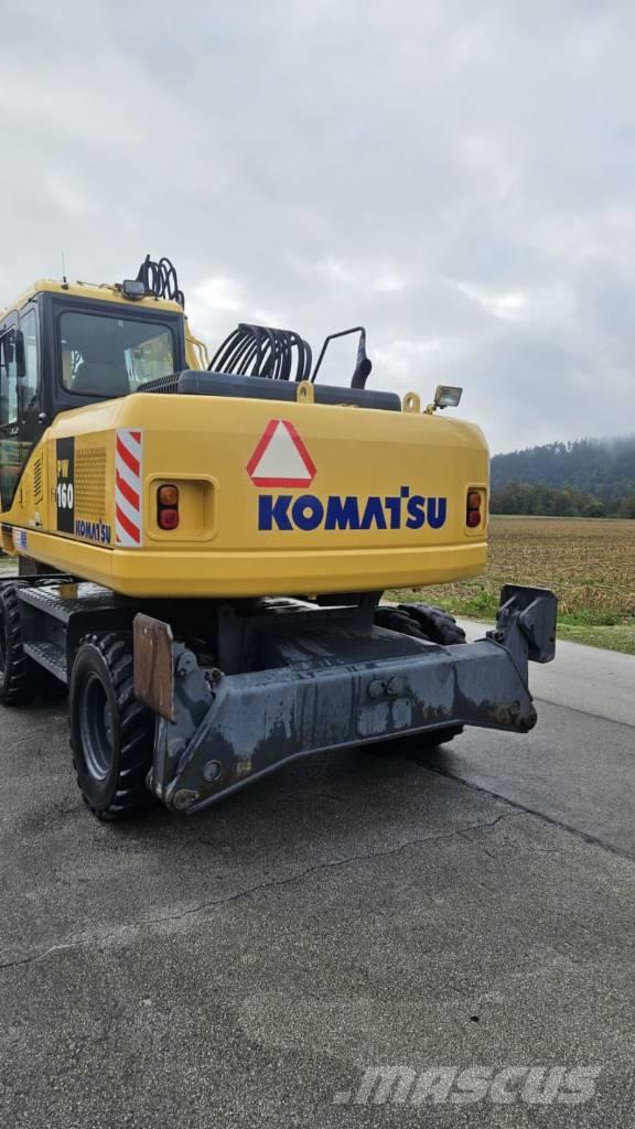 Komatsu PW 160-7K Hjulgrävare