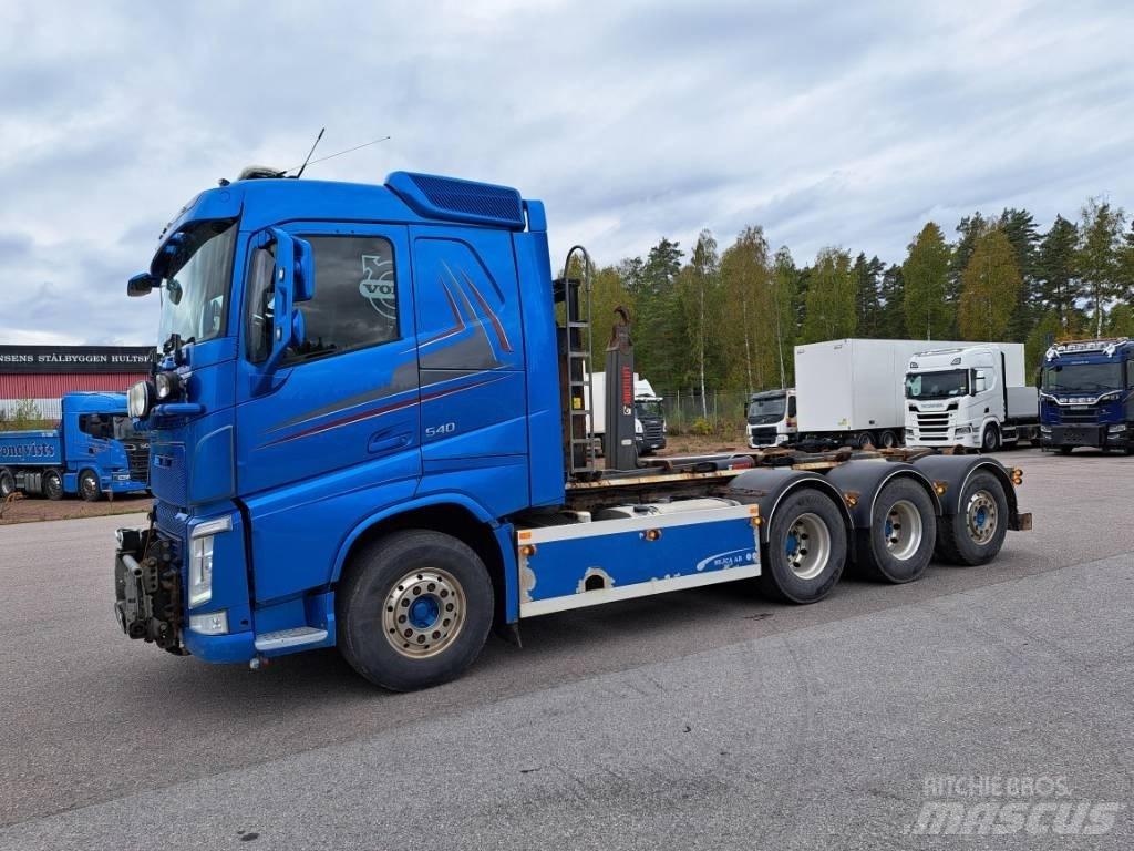 Volvo FH 540 Plogbil Lastväxlare/Krokbilar
