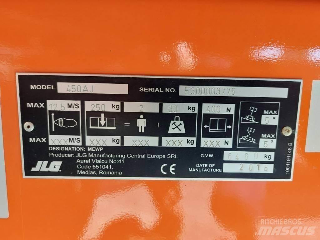 JLG 450 AJ Bomliftar