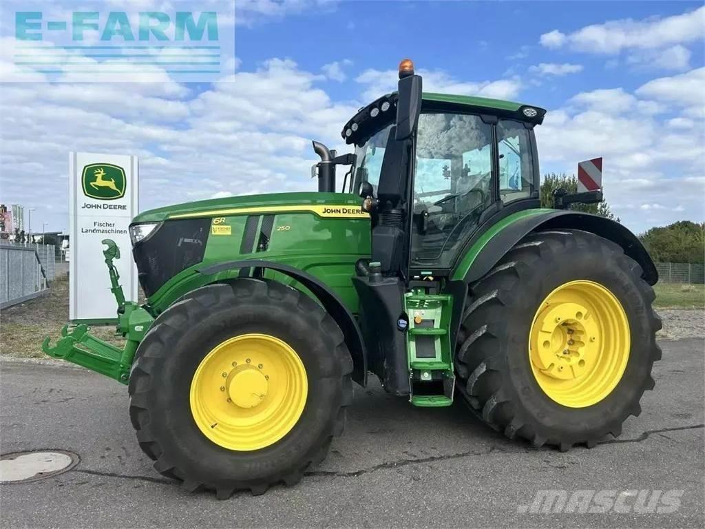 John Deere 6r 250 Traktorer