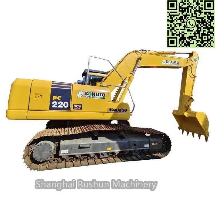 Komatsu PC220-7 Bandgrävare