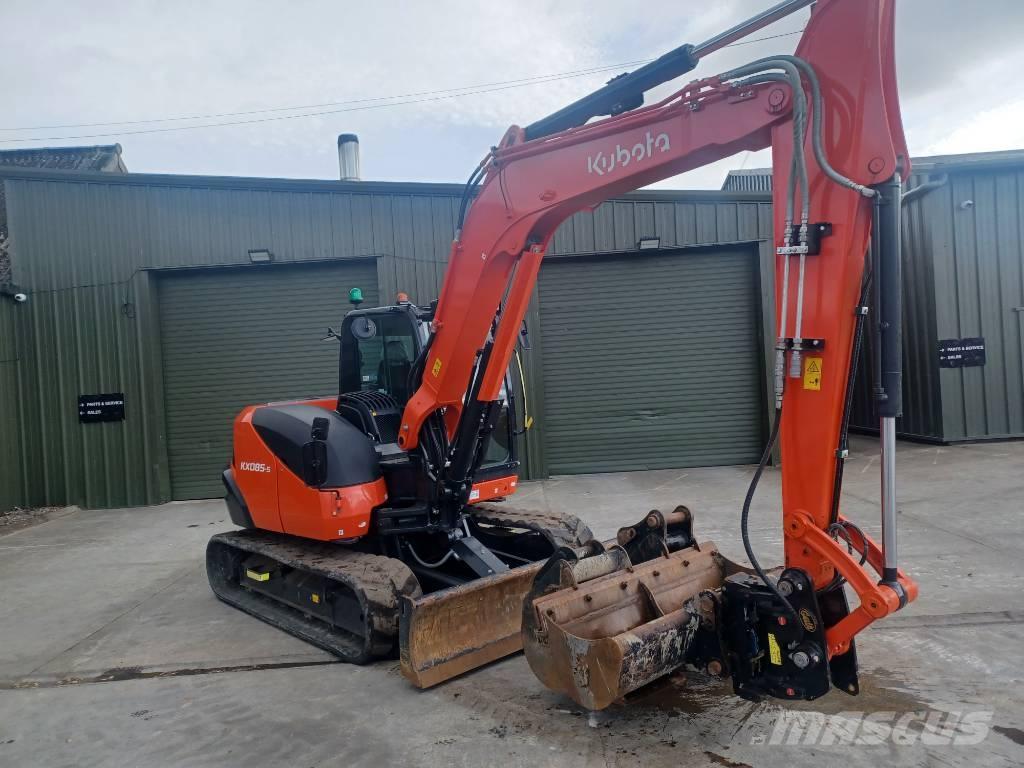 Kubota KX 085-5 Midigrävmaskiner 7t - 12t