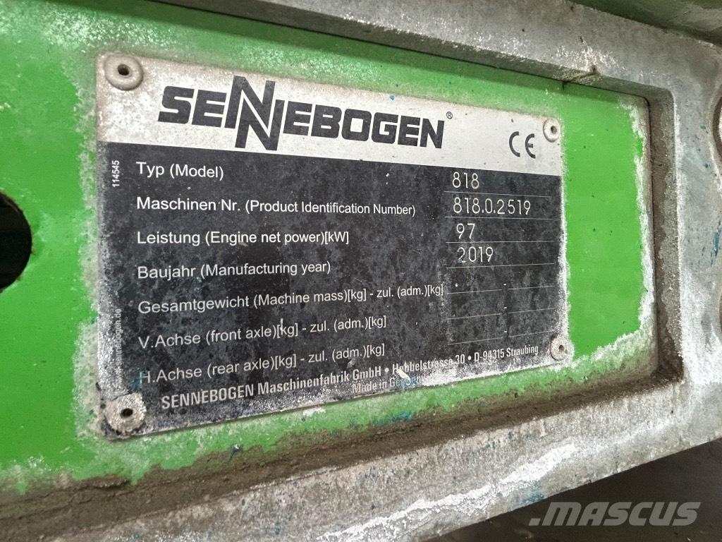 Sennebogen 818 Avfalls / industri hantering