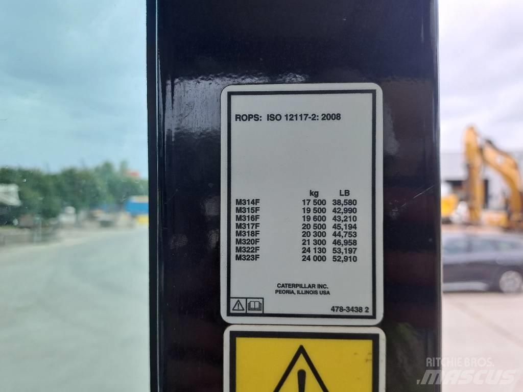 CAT M315F Hjulgrävare