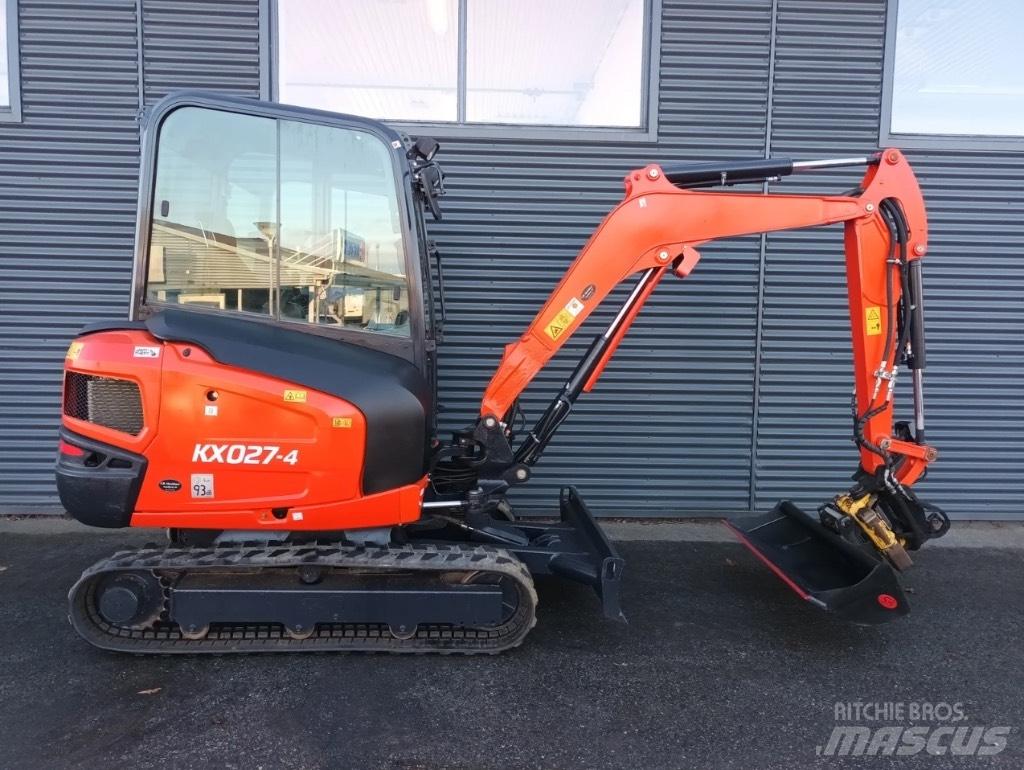 Kubota KX 027-4 Minigrävare < 7t