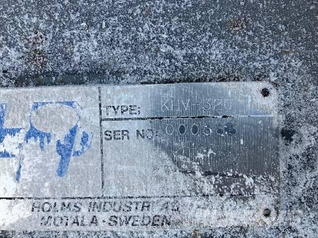 Holms KHV 320 Snöblad och plogar