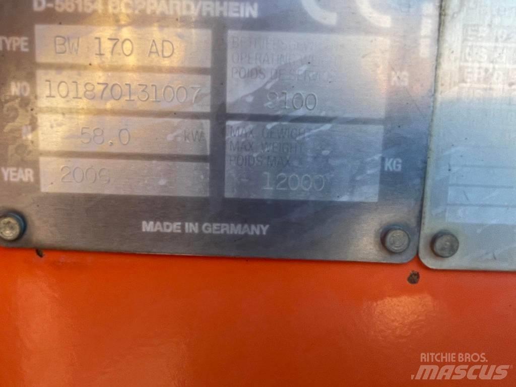 Bomag BW 170 AD Tvåvalsvältar