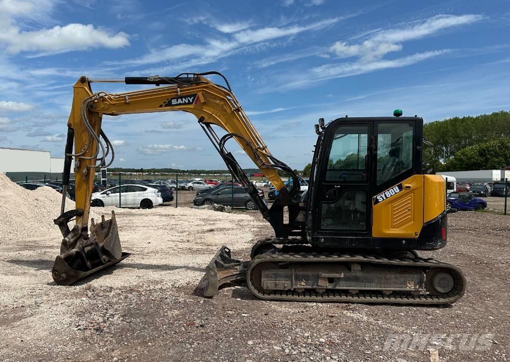 Sany SY 80 U Midigrävmaskiner 7t - 12t