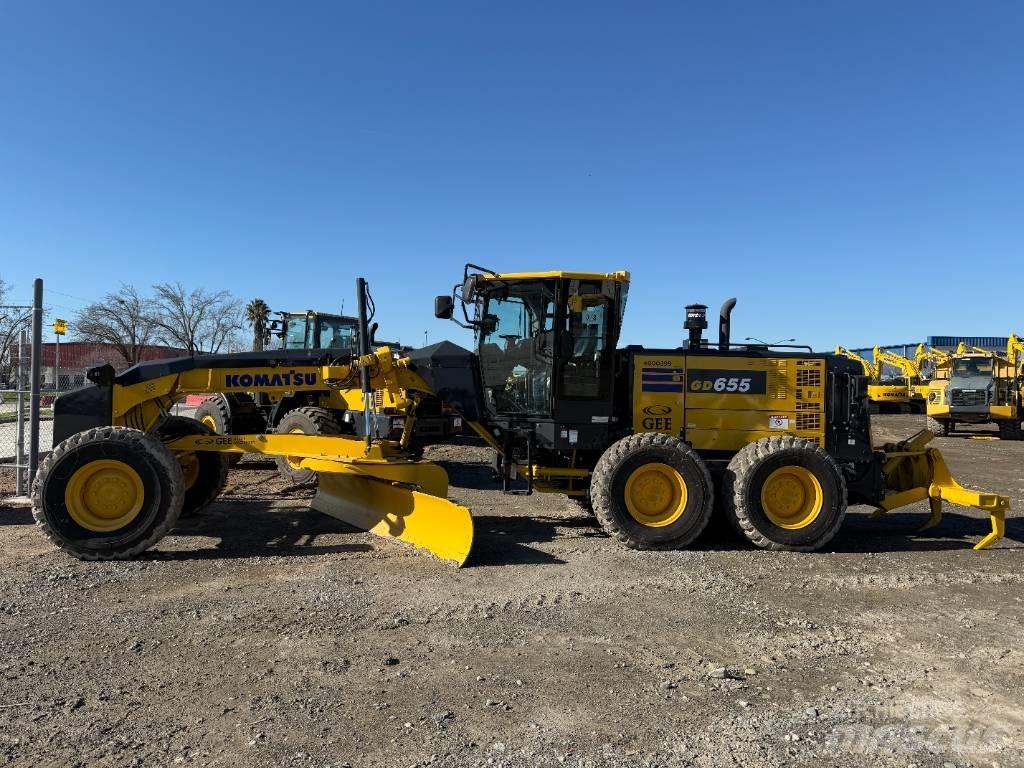 Komatsu GD655-7 Väghyvlar