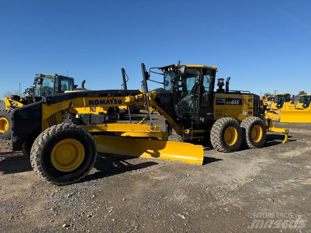 Komatsu GD655-7 Väghyvlar