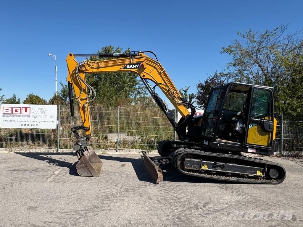 Sany SY 80 U Midigrävmaskiner 7t - 12t