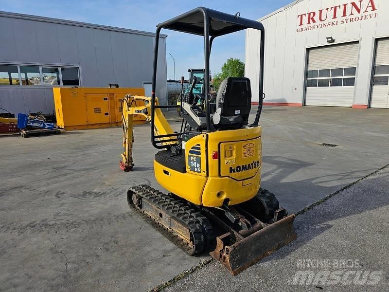 Komatsu PC 14 R-3HS Minigrävare < 7t