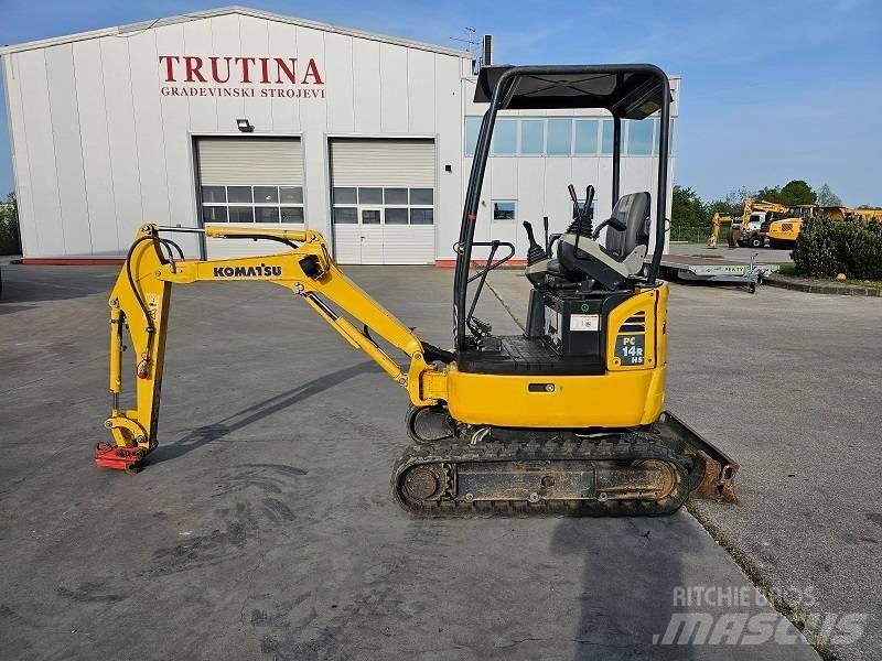 Komatsu PC 14 R-3HS Minigrävare < 7t