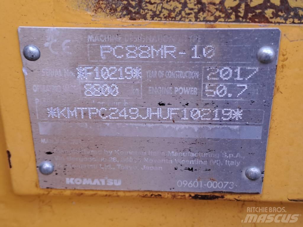 Komatsu PC 88 MR Kedjegrävmaskiner